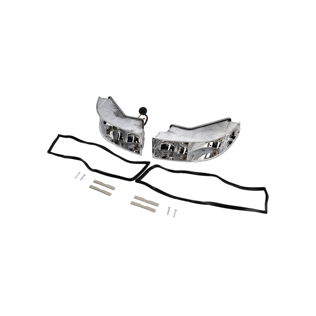 Taillight Set (metal housing, chrome reflector, set of 2) | Porsche 911 (1968-83)