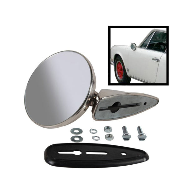 Außenspiegel Durant Style randlos – Porsche 356, 911 1965-68