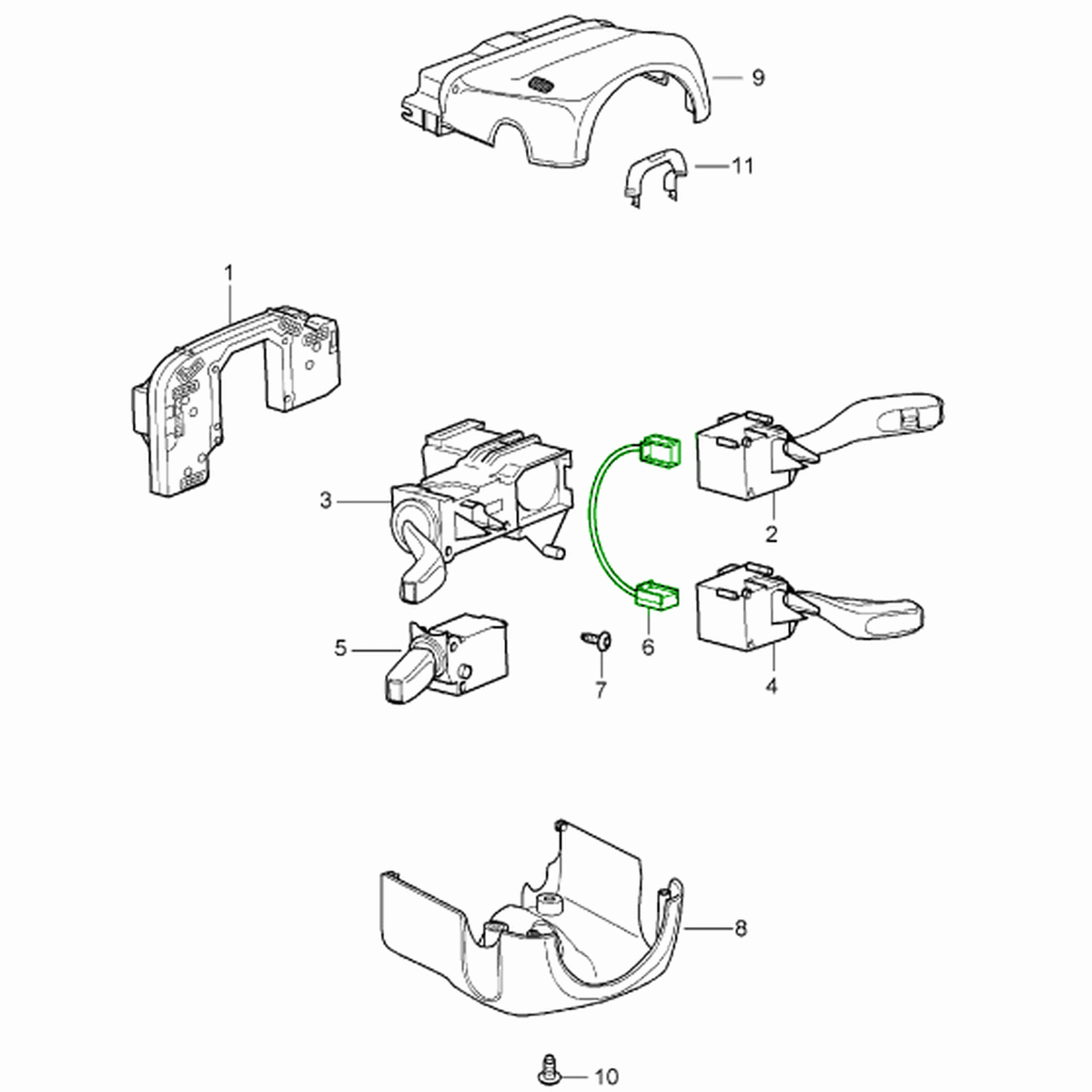 Cruise Control Wiring Harness – Porsche Boxster/Cayman