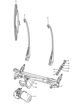 Wiper arm rubber bush, front | Porsche 911 / 914 / 924 / 928 / 944 / 964 | Genuine Porsche Part – image 2