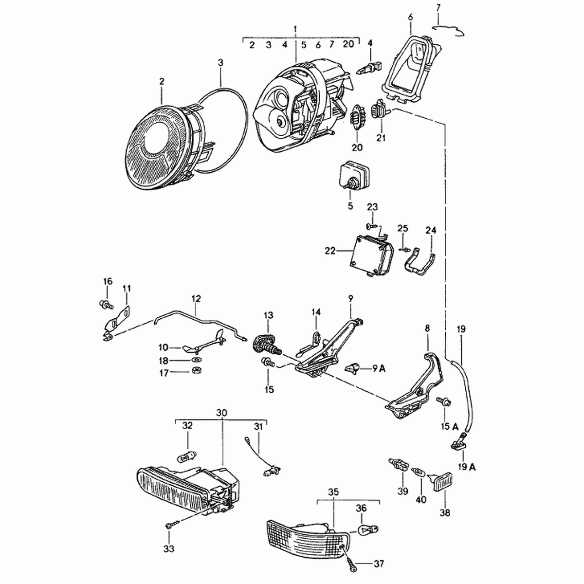 Headlight Locking Device | Porsche 993 | Porsche Original