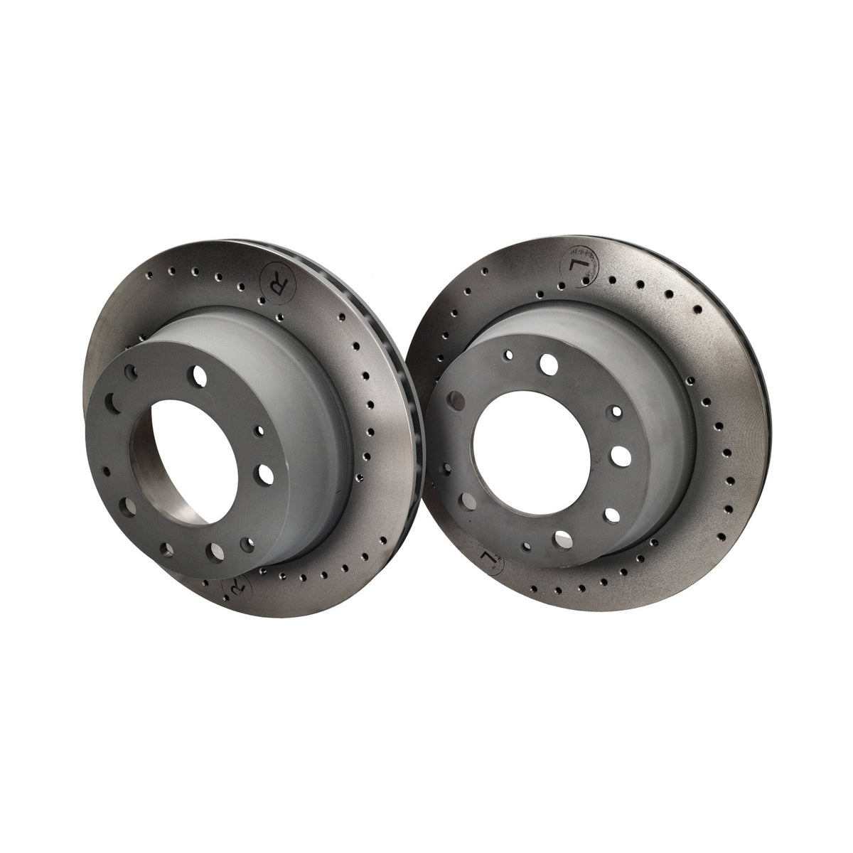 Sebro Sport Brake Discs Drilled (Pair) Rear | Porsche 911 3.2 Carrera