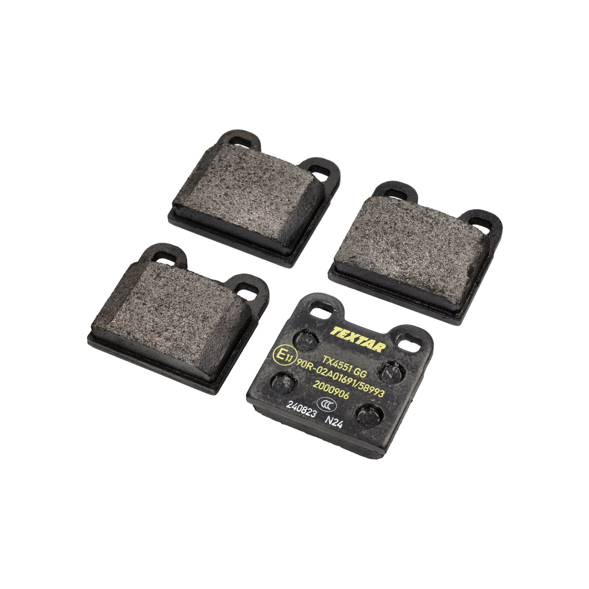 Brake pads, rear – Porsche 356C / 911 1965-68