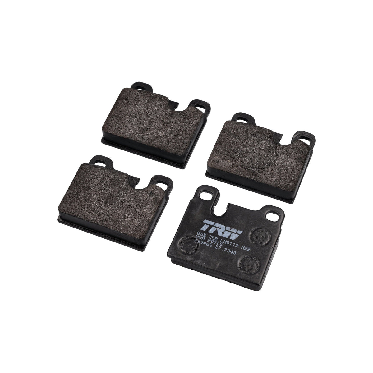 Brake pads, front or rear – Porsche 914 / 6 911 3.2L (OE-No. 91135295006)