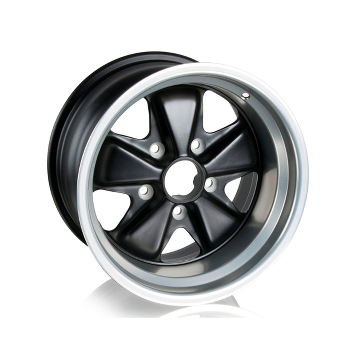 15" Fuchs Style Alufelge Schwarz – Porsche Originalteil