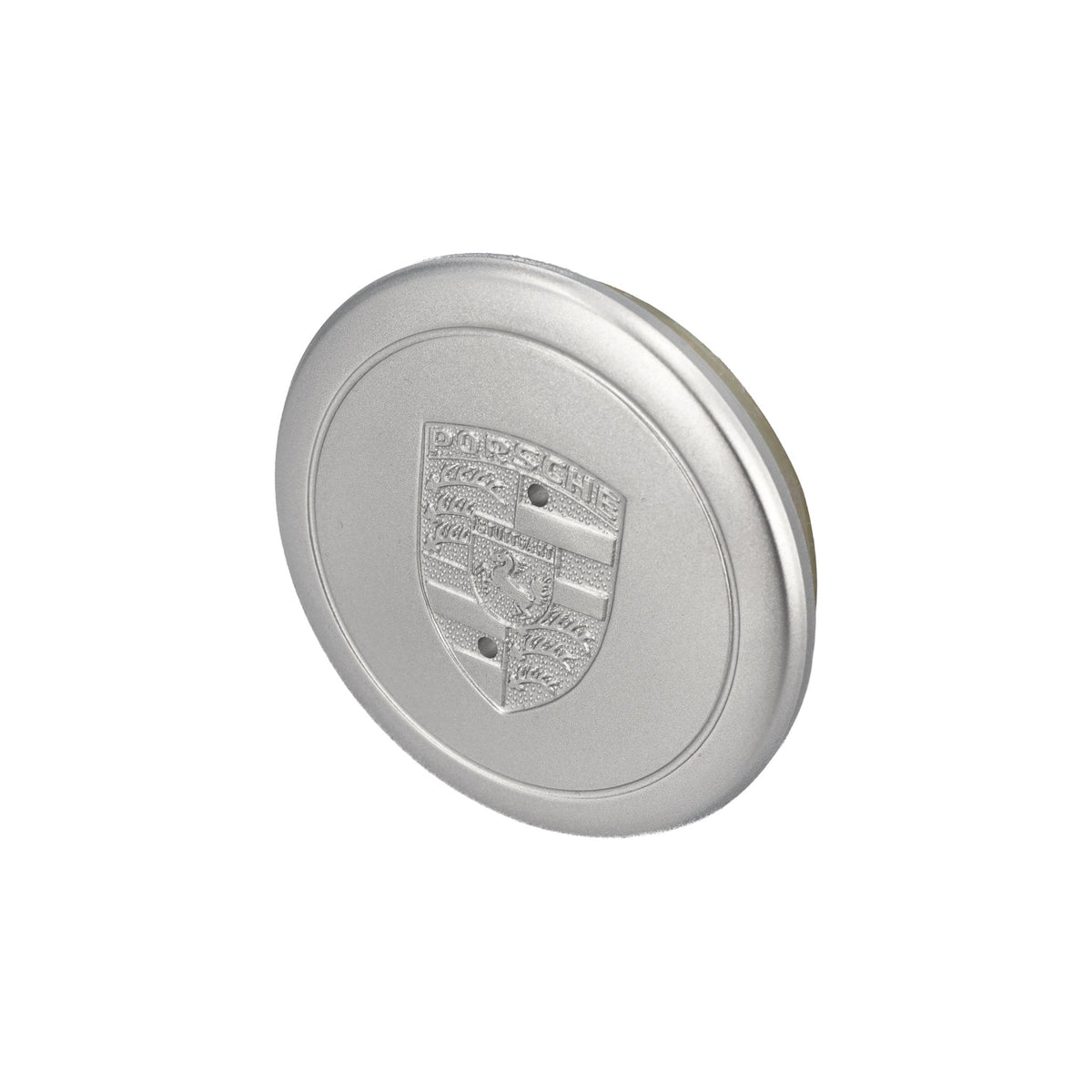 Porsche Original Wheel Center Caps with Crest, Silver for 911 F-Model & G-Model