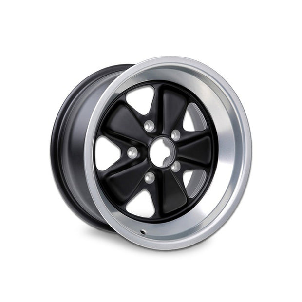 16" Fuchs Style Alufelge Schwarz – Porsche Originalteil
