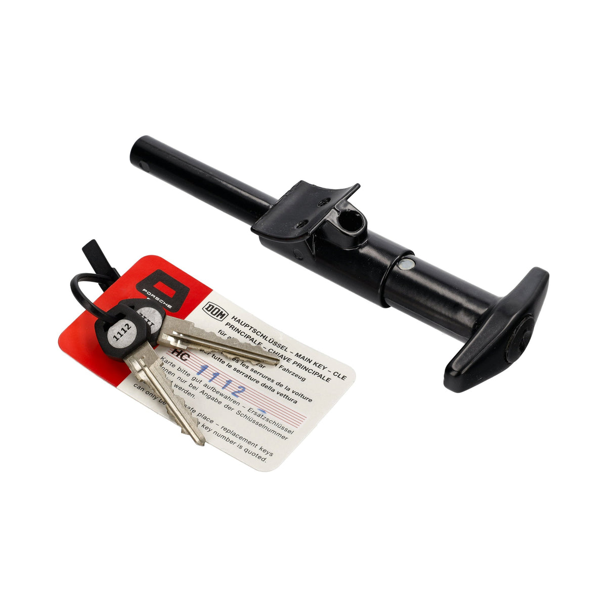 Trunk Lid Release, Front, with Lock, Porsche 911 1965-89 (Genuine)
