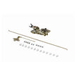 Door lock set inside right Porsche 911 1972-89 / 964 / 912