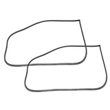 Rubber Door Seal, 2 Pieces | Porsche 911 / 912 / 964 / 993 Coupé