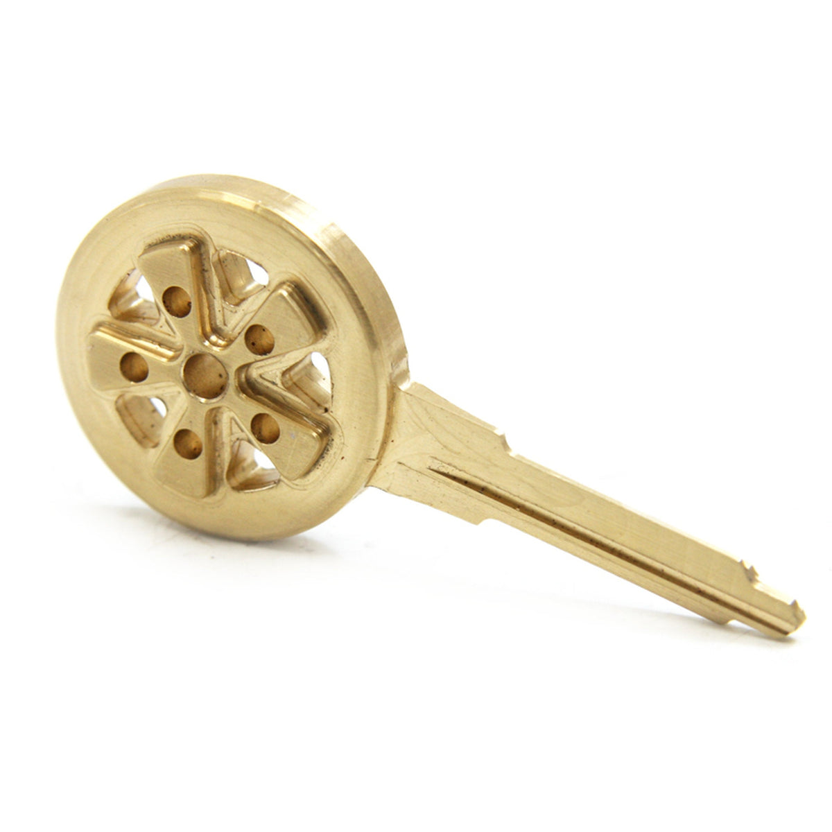 Key Blank Fox Style Gold | Porsche 911 1965 – 1989 / 964 / 993 | OEM