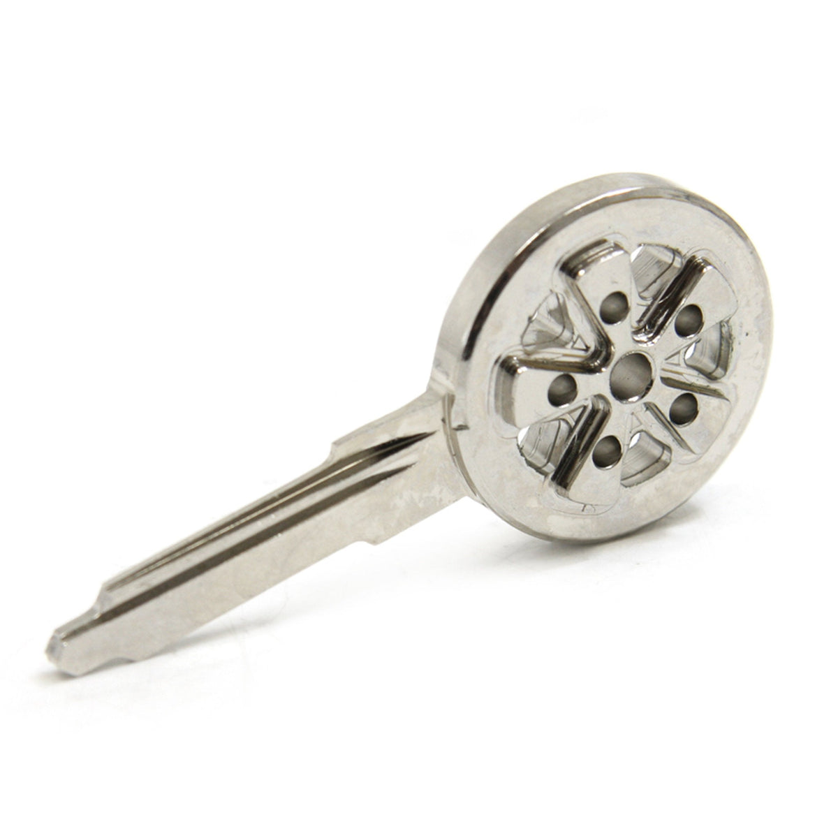 Schlüsselrohling Fuchs-Stil Silber | Porsche 911 1965 – 1989 / 964 / 993 | OEM