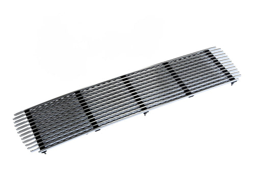 Heckdeckelgitter Chrom/schwarz, 5 Streben