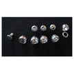 Aluminium-Schalterzugknöpfe 5er-Set | Porsche 911 1974 – 1989