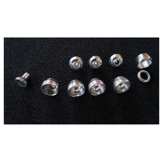 Aluminium-Schalterzugknöpfe 5er-Set | Porsche 911 1974 – 1989