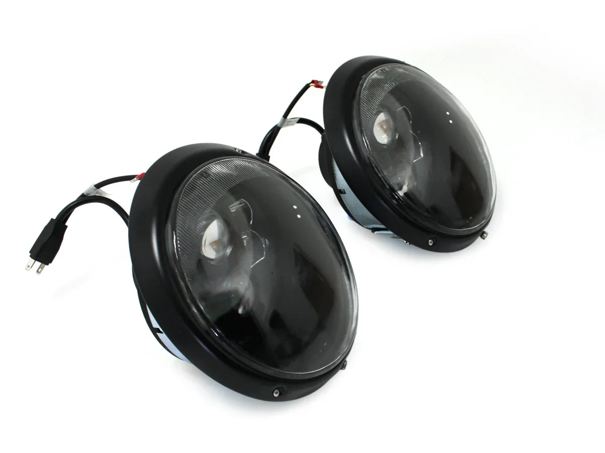 LED Scheinwerfer Black Edition Klarglas für Porsche 911 964_3