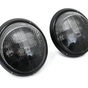 "Black Edition" Scheinwerfersatz mit schwarzem Rand & LED-Einbauten (LHD) – Standard-Streuscheibe