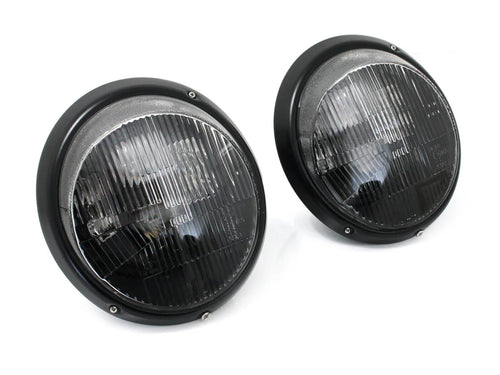 LED-Scheinwerfer Black Edition, Standardglas, Paar | Porsche 911 1965–1986 / 964