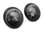 Headlight black trim LED inserts standard glass LHD Porsche 911 / 964 Black Edition