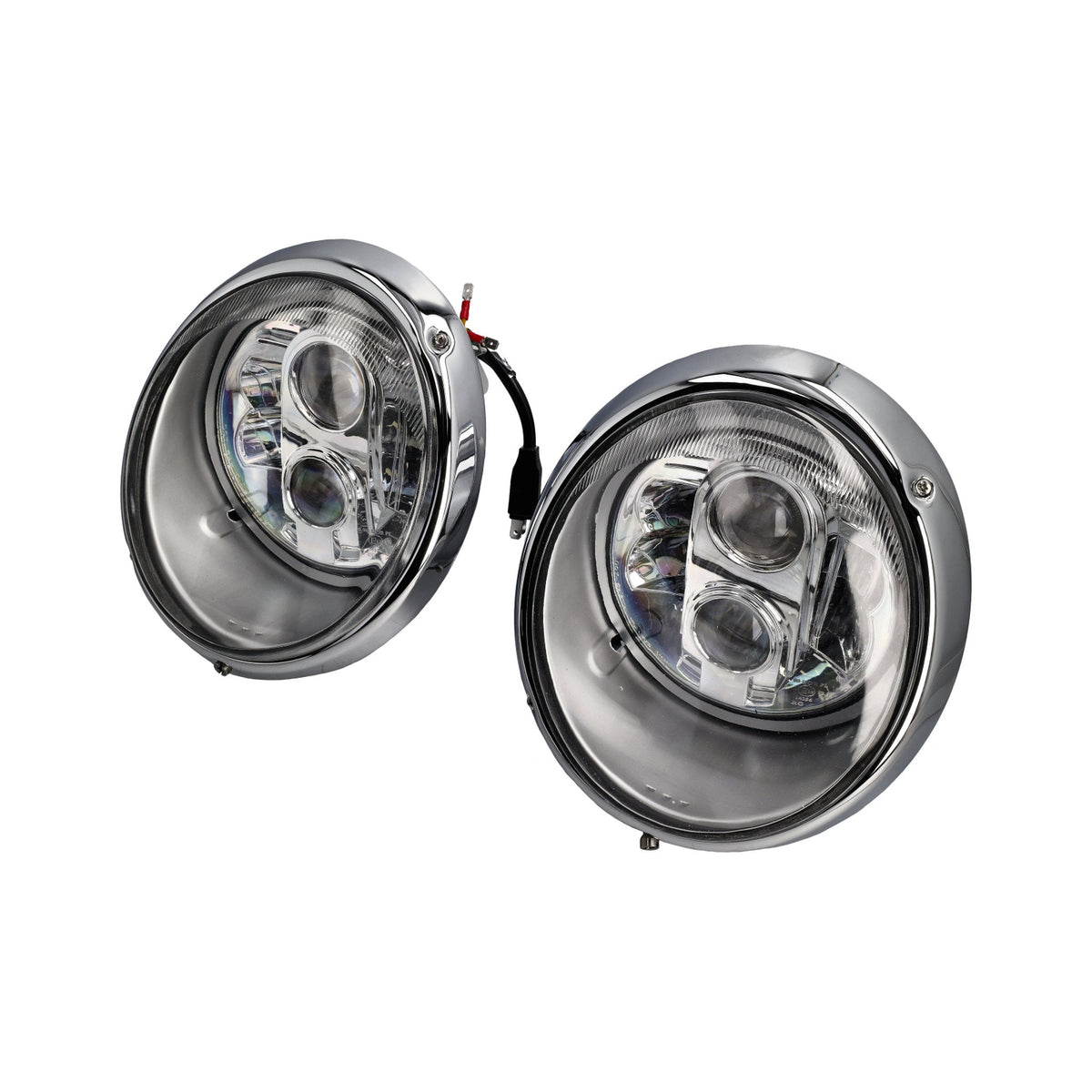 LED H4 Scheinwerfer RHD Klarglas Porsche 911 / 964