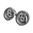 LED H4 Headlights RHD Clear Glass Porsche 911 / 964