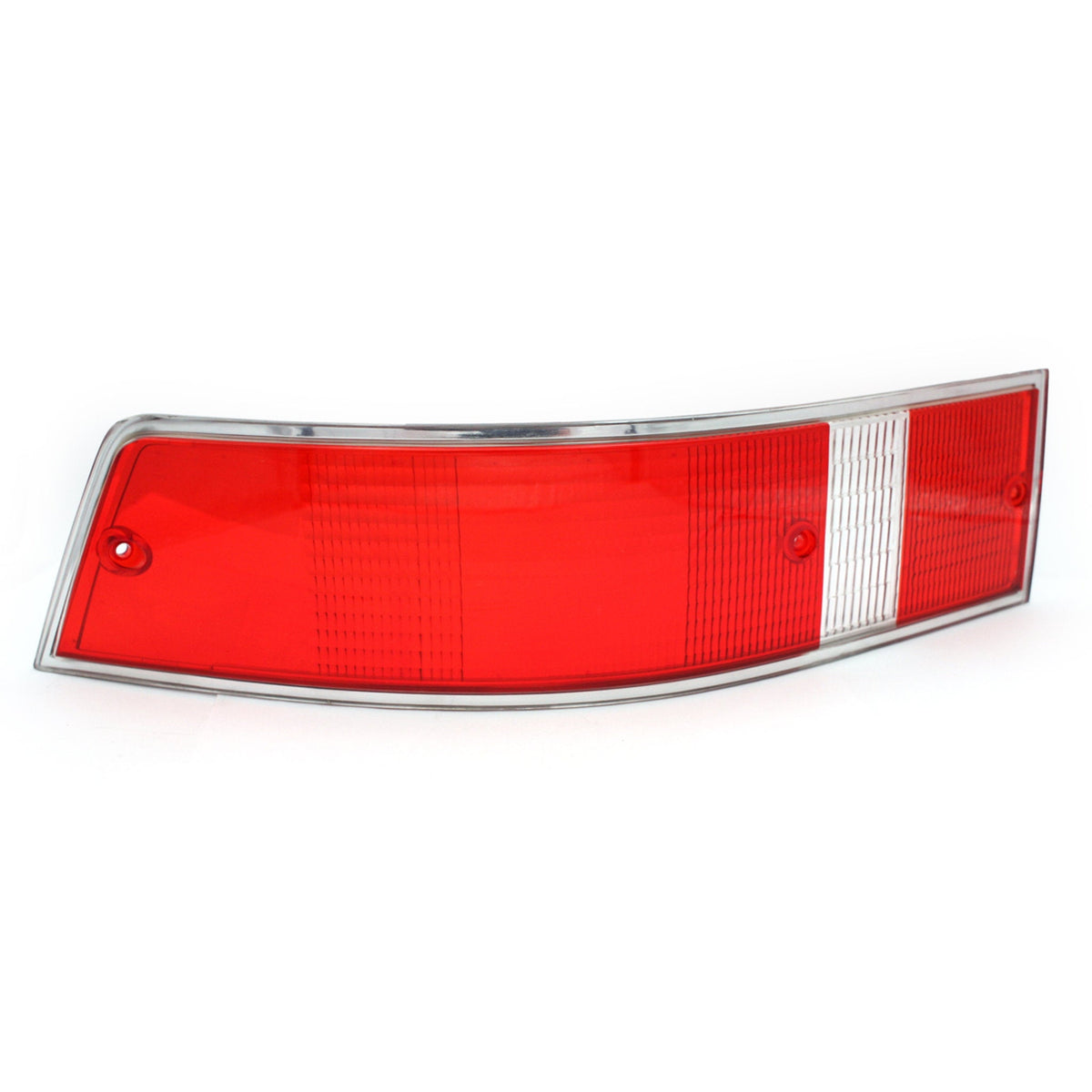 Rückleuchtenglas / Blinkerglas hinten (Rot) mit Chromrand | Porsche 911 – OEM (Pos. 2)