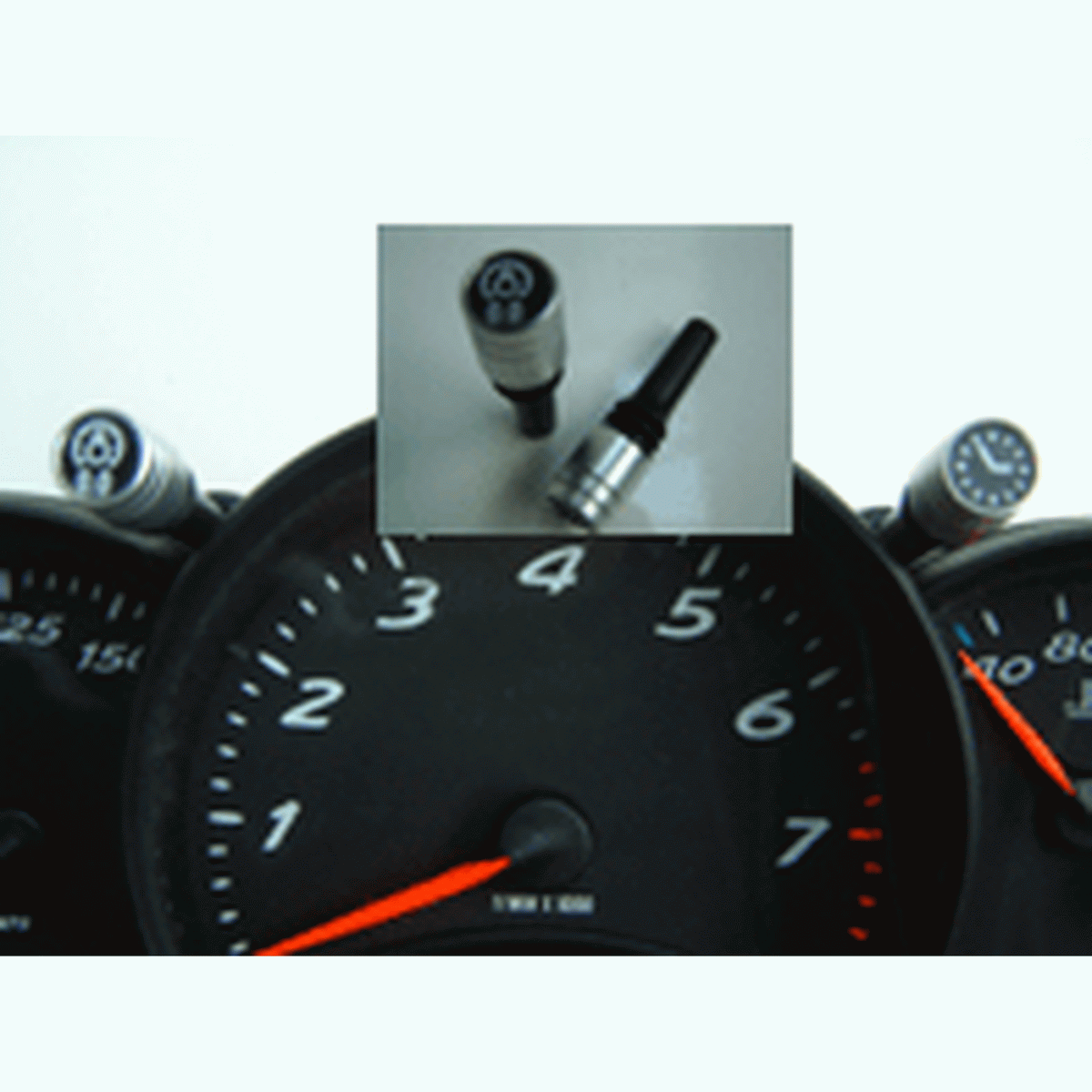 Watch and Aluminum Push Buttons – Porsche Boxster/Cayman