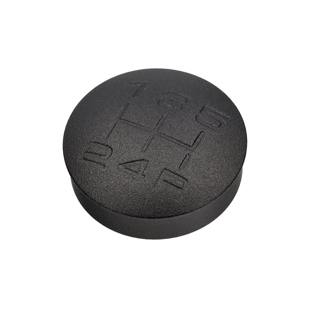 Schaltknaufeinsatz Alu graviert, Schwarz. Porsche Boxster / 944 / 924 – Porsche Boxster/Cayman