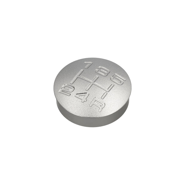Shift Knob Insert, Engraved Aluminum – Porsche Boxster/Cayman