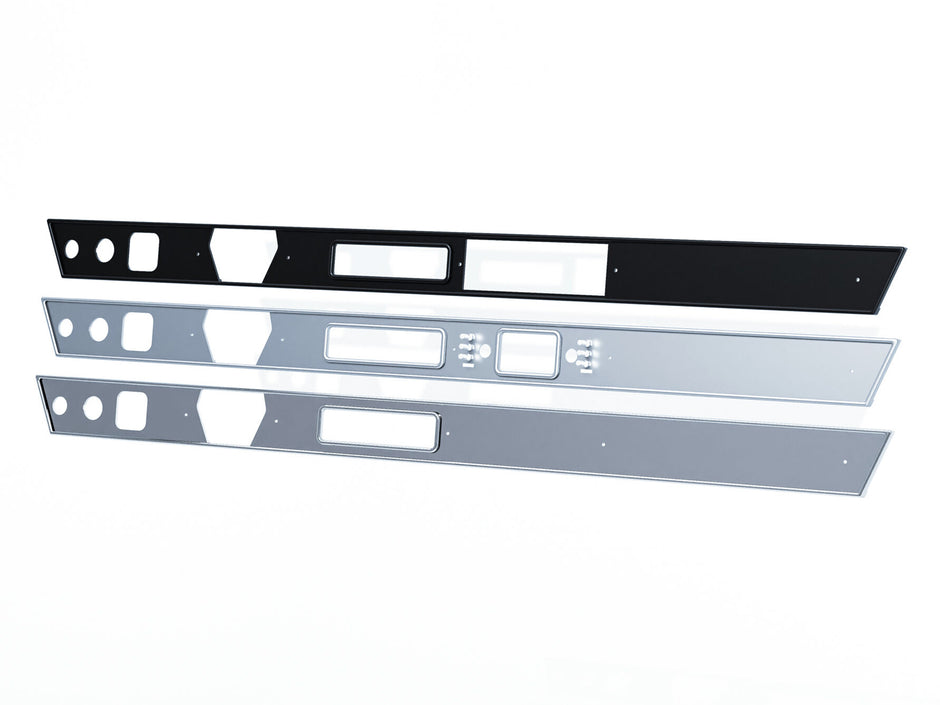 Armaturenbrett-Zierrahmen aus Aluminium – LHD (Linkslenker)