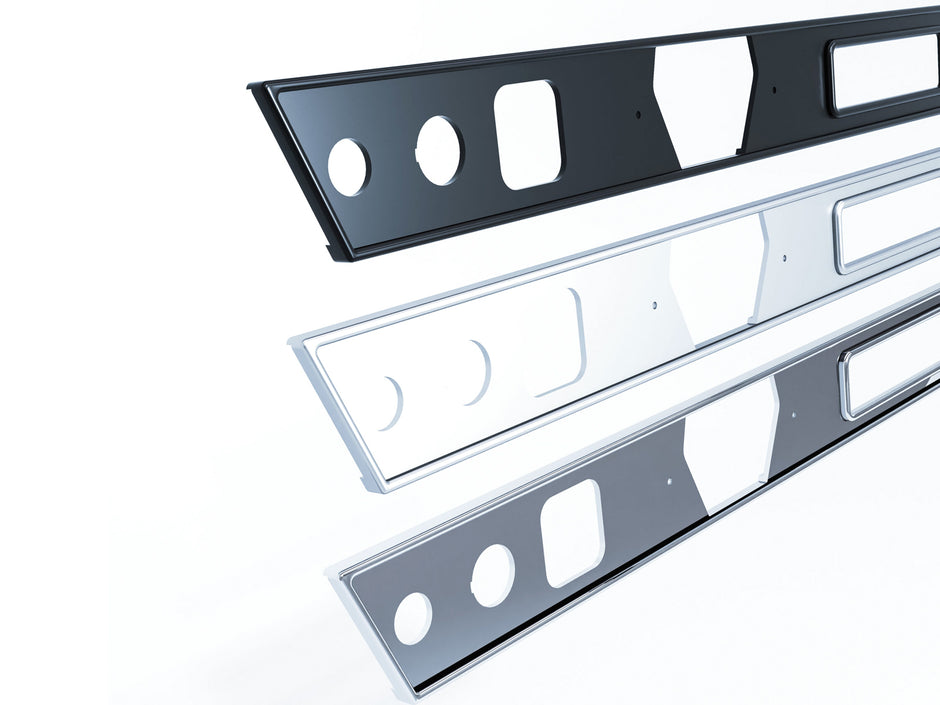 Armaturenbrett-Zierrahmen aus Aluminium – LHD (Linkslenker)