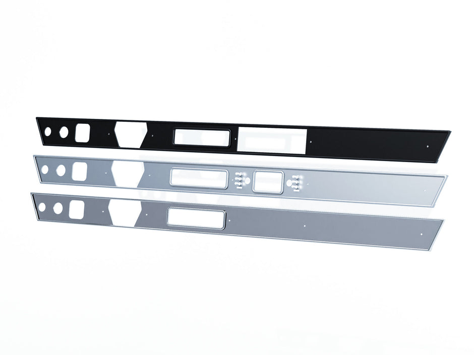 Armaturenbrett-Zierrahmen aus Aluminium – LHD (Linkslenker)