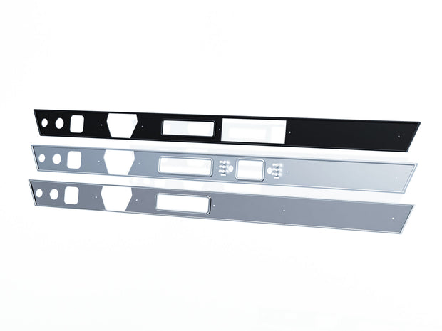Armaturenbrett-Zierrahmen aus Aluminium – LHD (Linkslenker)