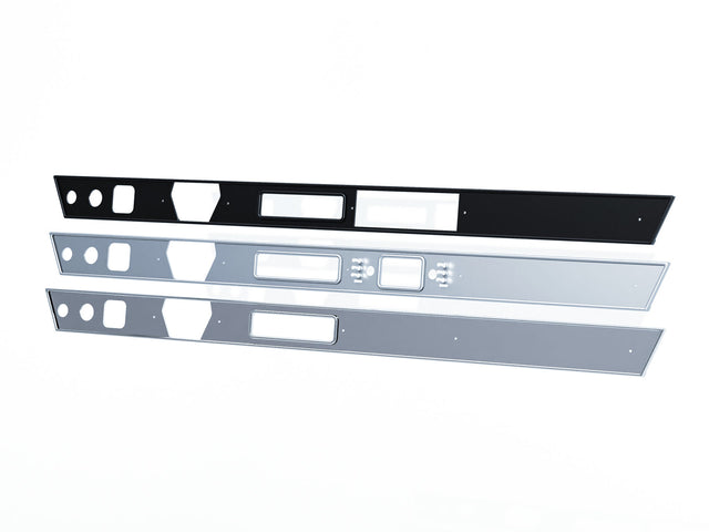 Aluminum dashboard trim frame – LHD (left-hand drive)