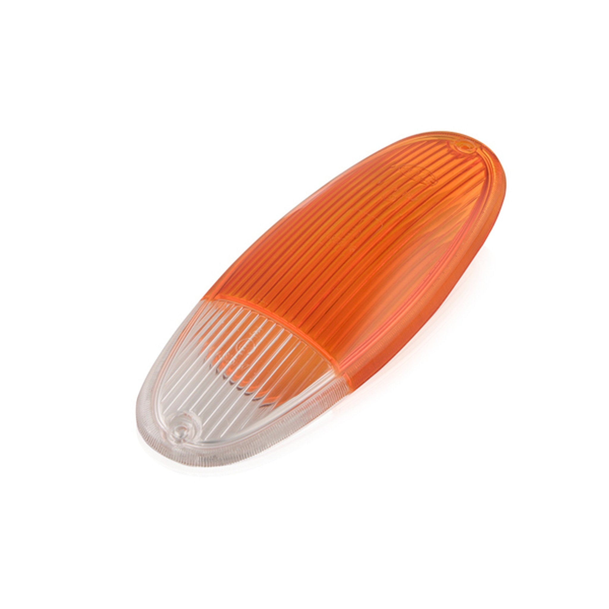 Blinkerglas vorne, gelb / klar – Porsche 914 (Original)