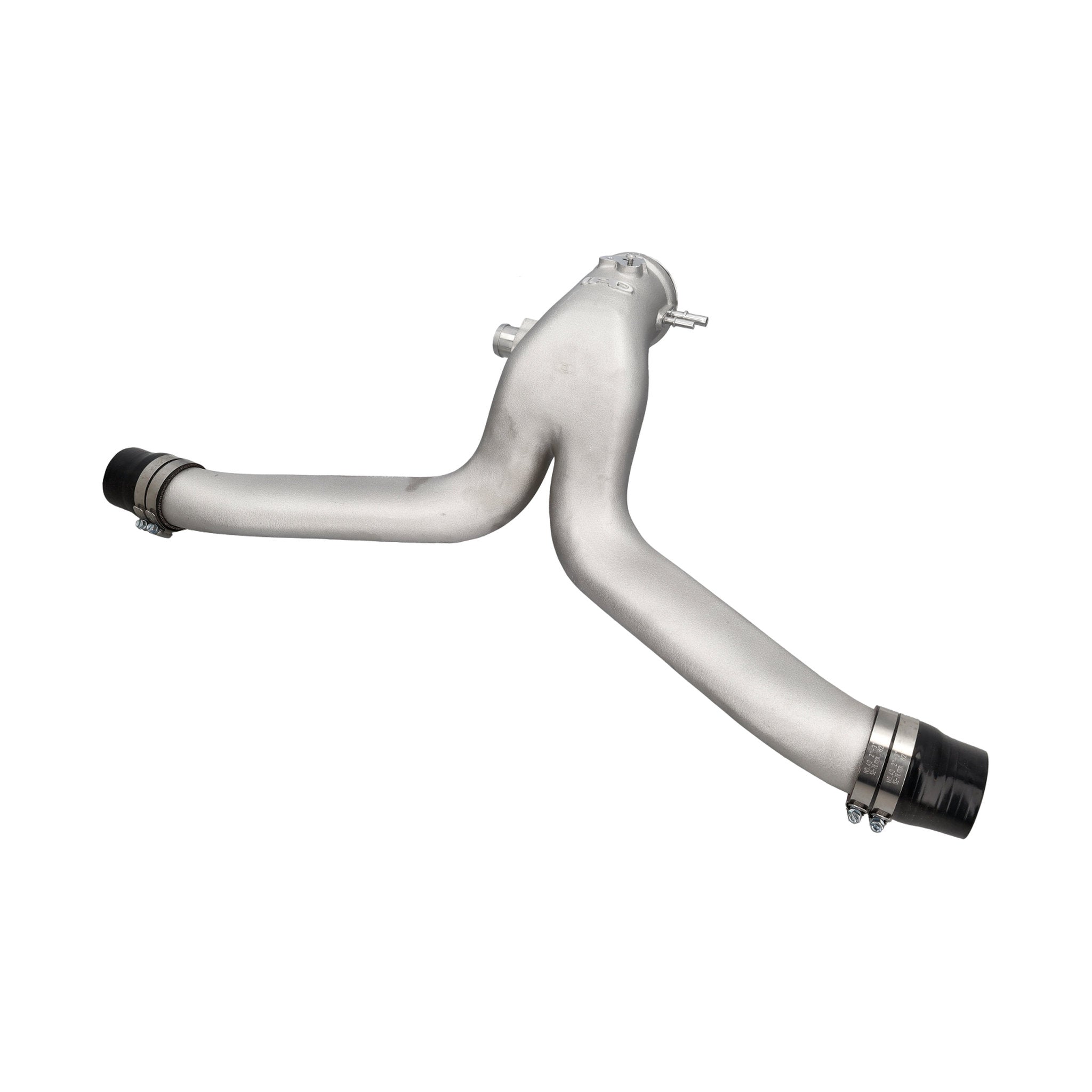 High-Flow Aluminum Intake Plenum Y-Pipe. Porsche 991.2 Turbo /S IPD
