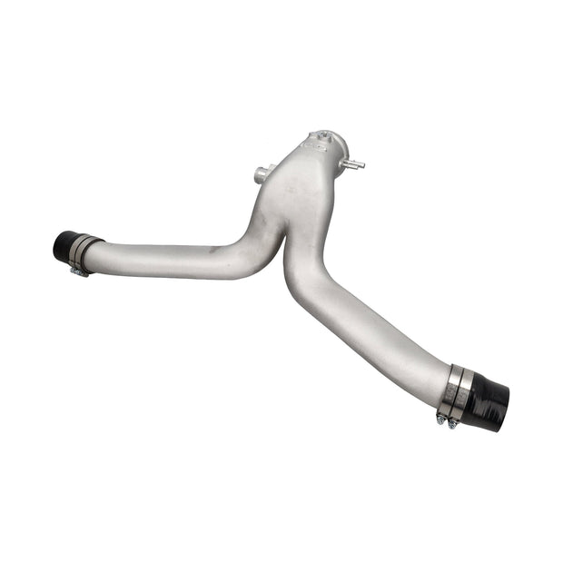 High-Flow Aluminum Intake Plenum Y-Pipe. Porsche 991.2 Turbo /S IPD