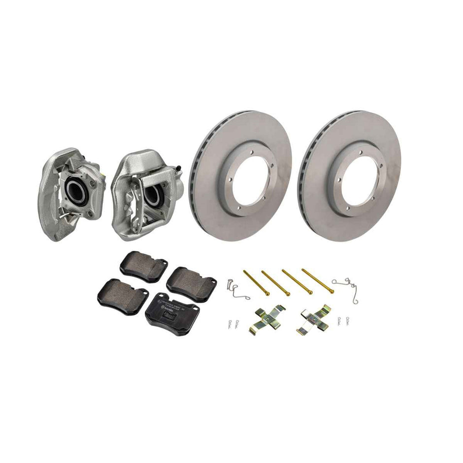 Brake caliper, brake disc and front brake pad set. Porsche 924S 1986-88