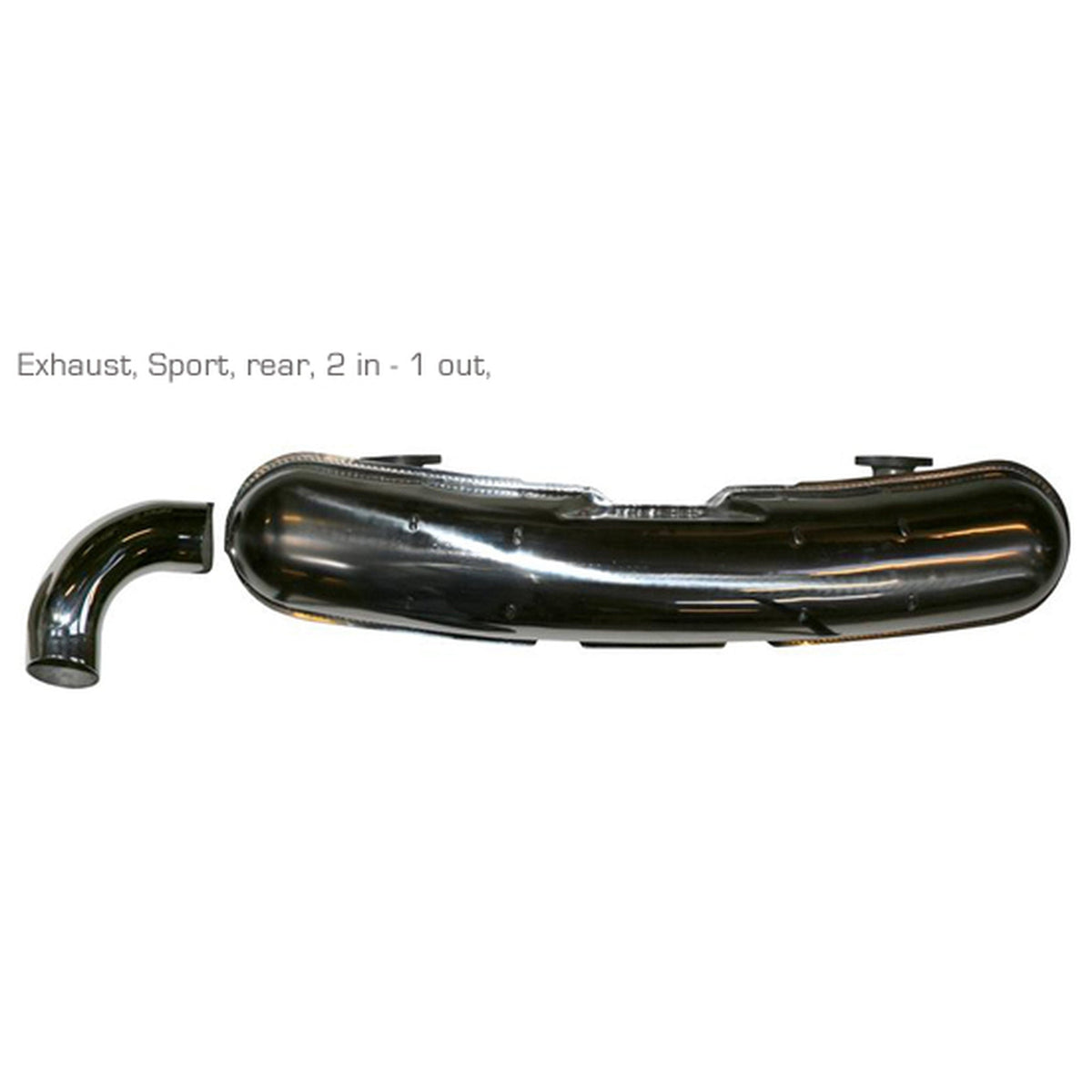 Schalldämpfer / Endschalldämpfer mit TÜV-Gutachten | Porsche 911 1984 – 89 | Dansk Motorsport