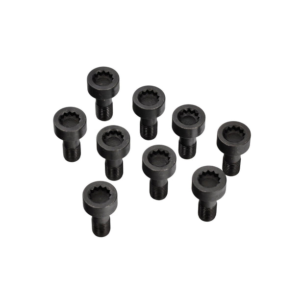 Flywheel bolt M10x1.25x24, set of 9. Suitable for Porsche 928 / 964 & 993 Carrera RS / 996 GT3 RS / 997 GT2 RS & GT3 RS