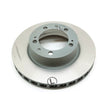 Brake disc, front. Standard paint Z. Porsche 944 / 928 (OE No. 92835104361 & 92835104461)