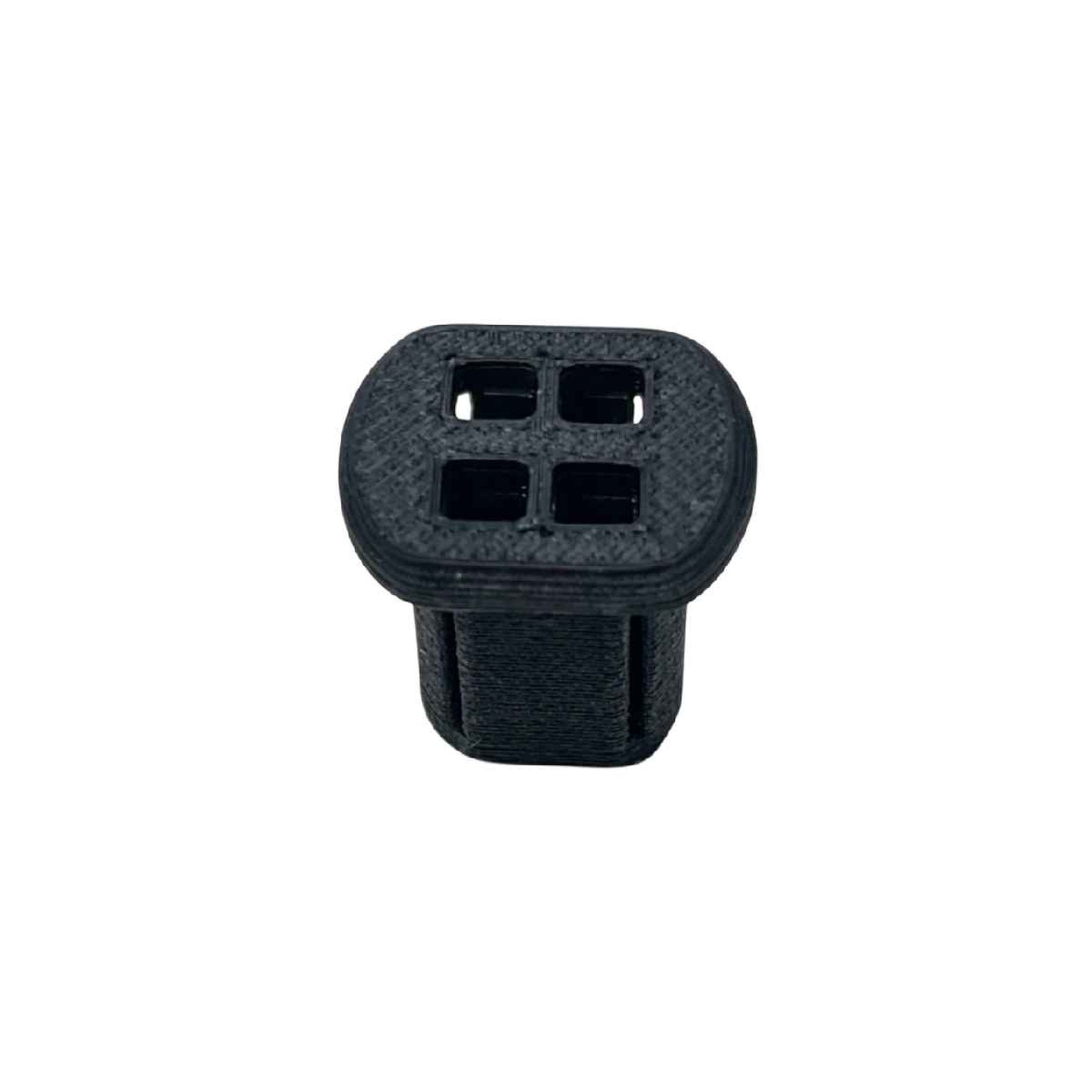 4-poliger Stecker mit Anschlüssen. Porsche 911 / 944 / 968 / 928