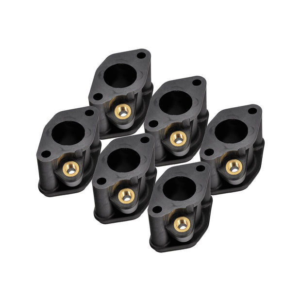 Ansaugkrümmerflansche 6er-Set | Porsche 930 Turbo / 964 Turbo | OEM / Erstausrüsterqualität