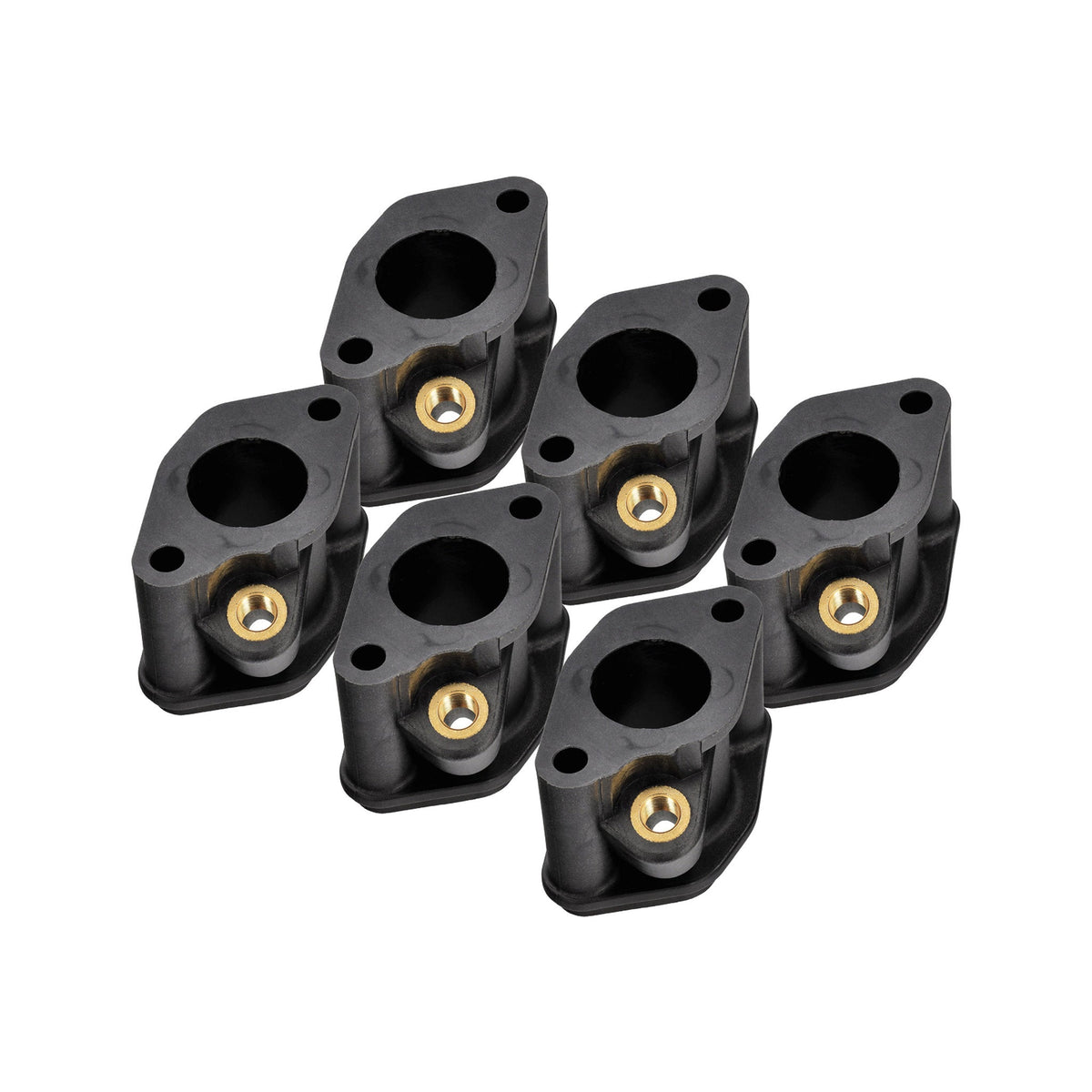 Intake manifold flanges (set of 6) | Porsche 930 Turbo / 964 Turbo | OEM