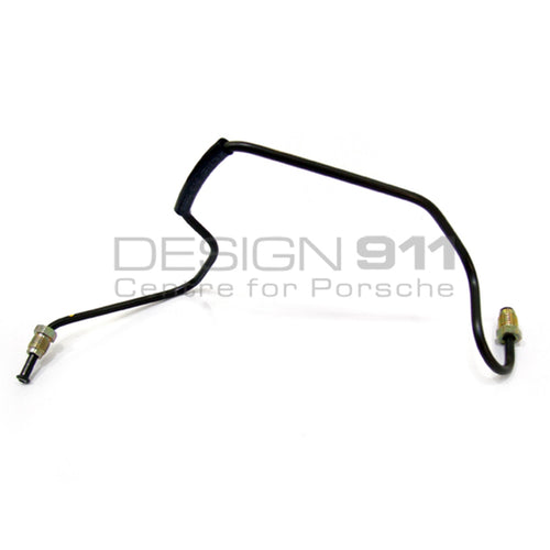 Flexible hose from front brake caliper to brake distribution pipe. Porsche 924 / 944