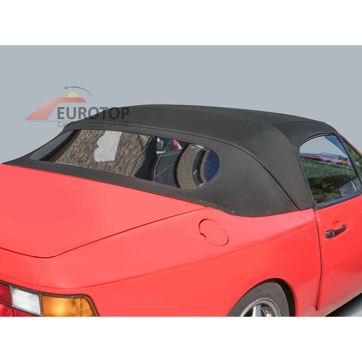 Cabrio-Verdeckheck mit klarer Heckscheibe | Porsche 968 | OEM / Erstausrüsterqualität