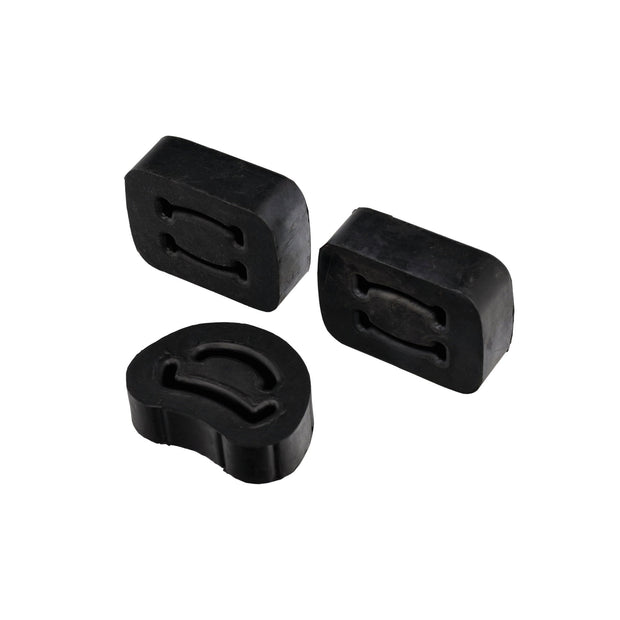 Rubber mounting kit for exhaust silencer. Porsche 924S / 944