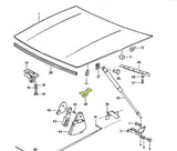 Bonnet strut mounting bracket | Porsche 924 / 924S / 944 | Genuine Porsche Part – image 3
