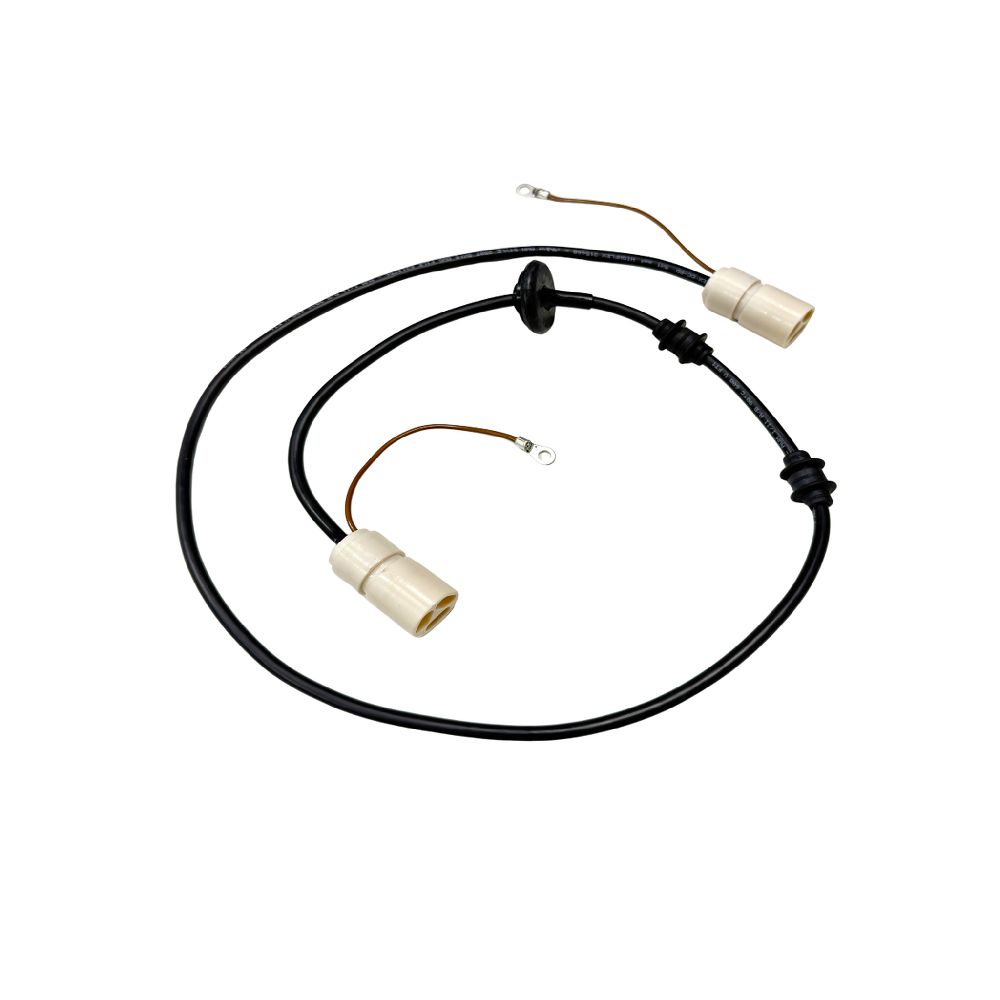 Wiring harness for connection of ABS sensor / brake pad warning front (left). Porsche 944