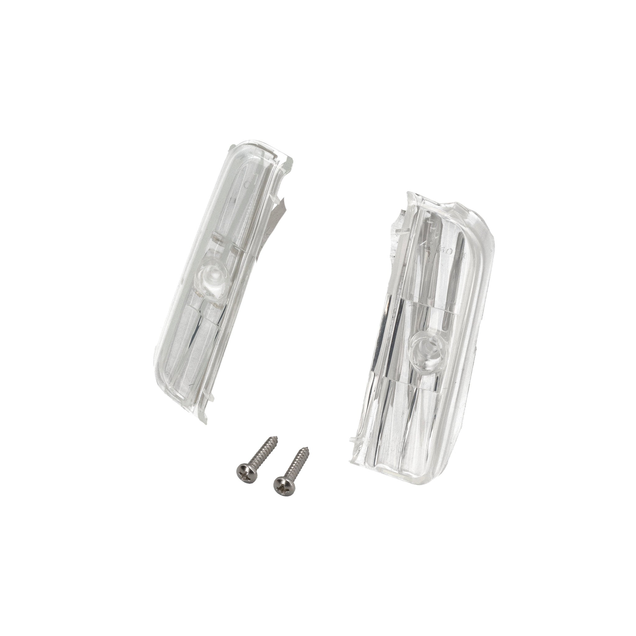Fog light inserts, pack of 2. Porsche 944 1986-91 (OE part no. 95163193100 / 95163193200)